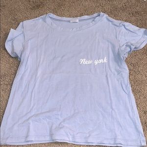Blue New York Tee